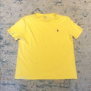 Polo by Ralph Lauren Men's Bright Yellow Tee